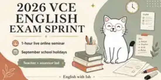 2026 VCE English Exam Revision Lecture